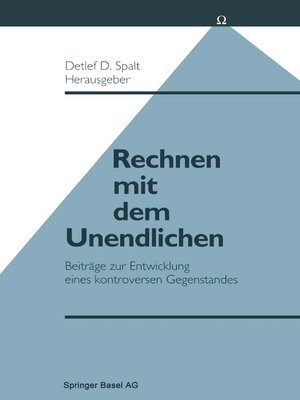 cover image of Rechnen mit dem Unendlichen